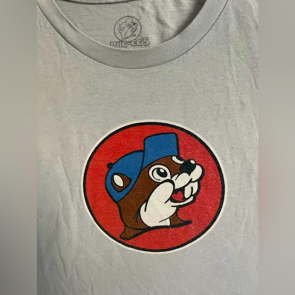 Buc-ee’s Tennessee Graphic T-shirt Size L  Adult Gray Bucees